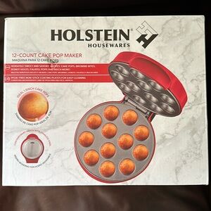 NWOT Holstein Housewares 12 Count Cake Pop Maker